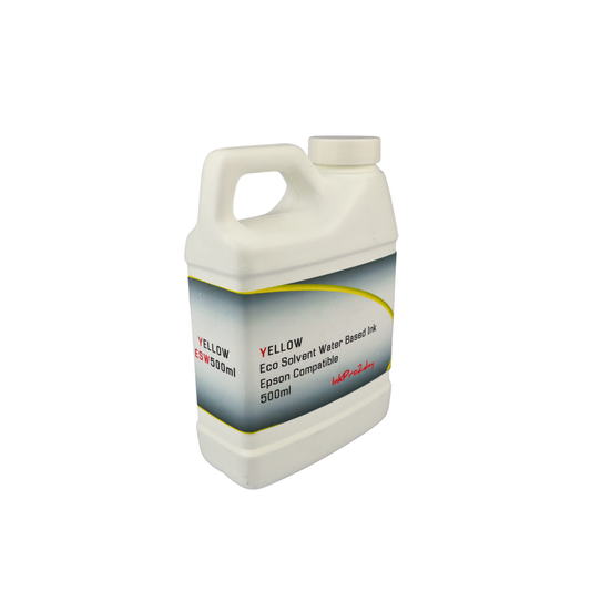 Yellow 500ml bottle Eco Solvent Water Based Ink for Epson WorkForce Pro WF-7310 WF-7820 WF-7840 printer