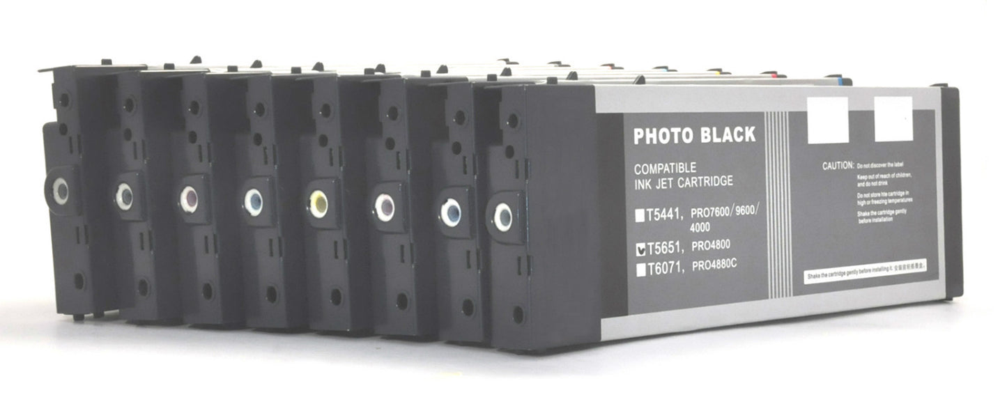 8x220 for Stylus Pro 4800 UltraChrome K3 Pigment Non OEM Ink Cartridges.