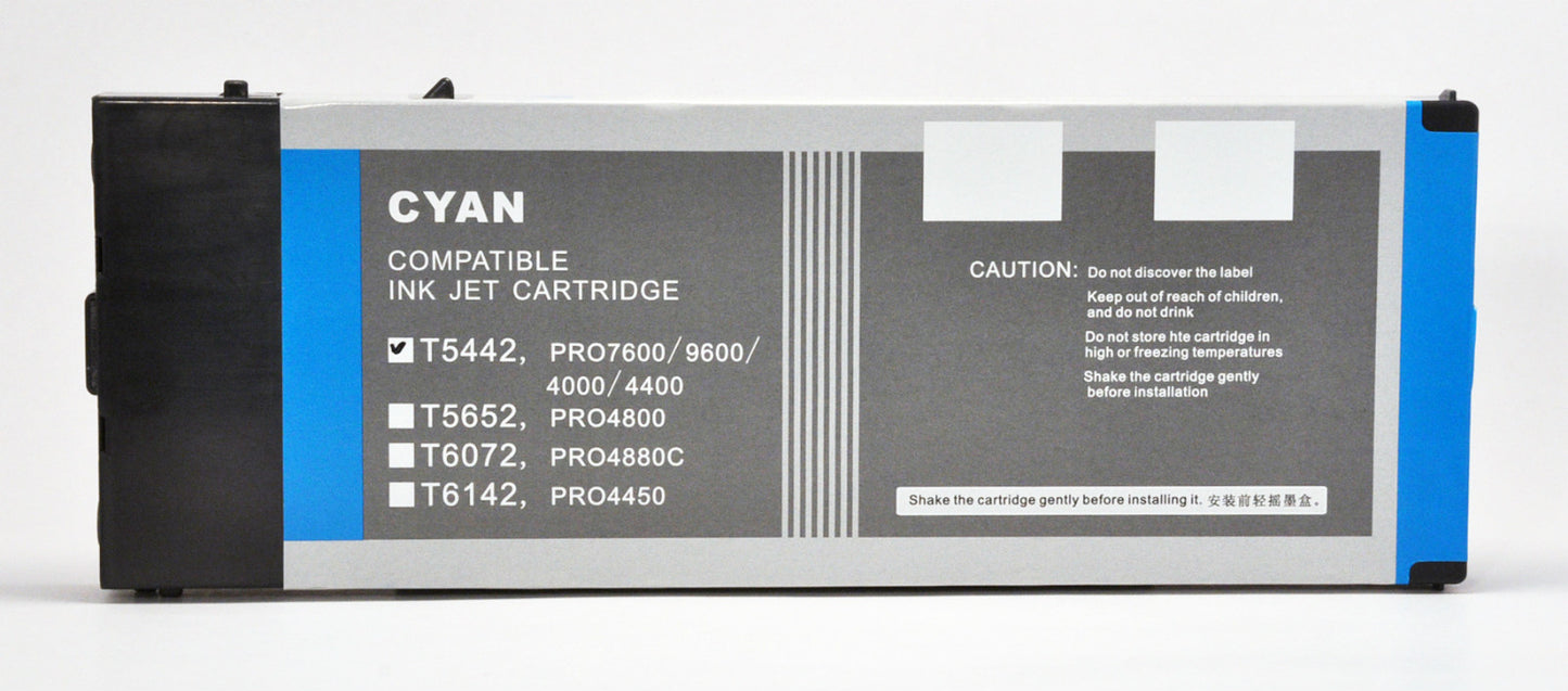 7x220 for Stylus Pro 4000/7600/9600 Pigment UltraChrome K3 Non OEM Ink Cartridge.