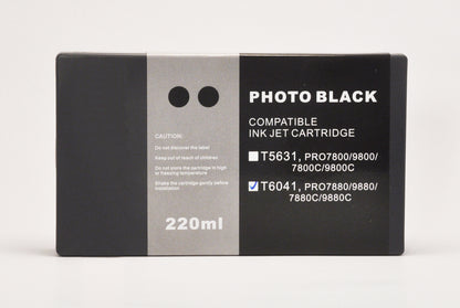 8pc for Stylus Pro 7880/9880,UltraChrome K3 Pigment Ink Non OEM Cartridges.