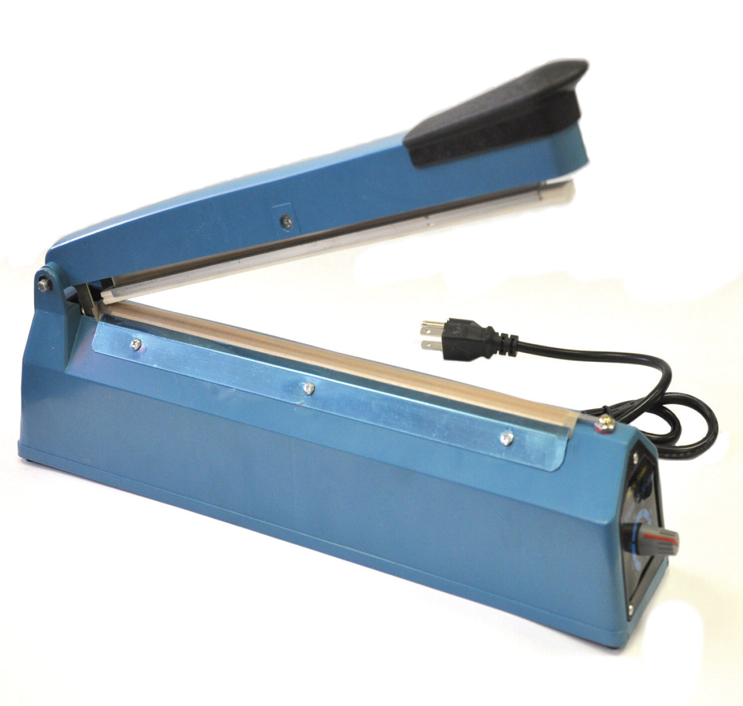 New 12" 300mm Manual Impulse Sealer Heat Sealing Machine Poly Plastic Bag Film.