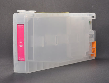 8x350 Refillable Pigment Ink Cartridges Stylus Pro 7880/9880 UltraChrom+Resetter.