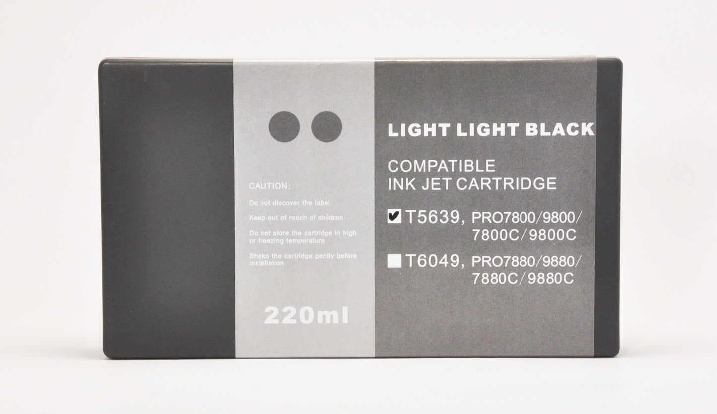 8X220ml Epson Stylus Pro 7800 9800 Printer K3 Pigment UltraChrome Cartridges Ink.