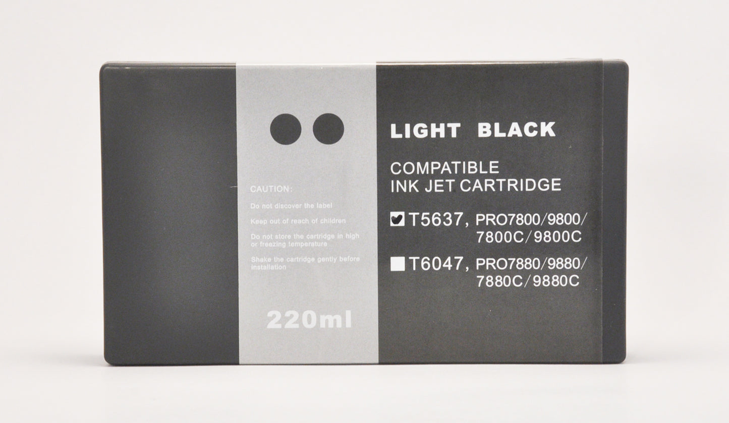 8X220ml Epson Stylus Pro 7800 9800 Printer K3 Pigment UltraChrome Cartridges Ink.