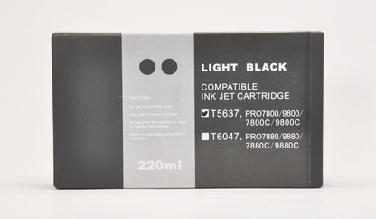 8X220ml Epson Stylus Pro 7800 9800 Printer K3 Pigment UltraChrome Cartridges Ink.