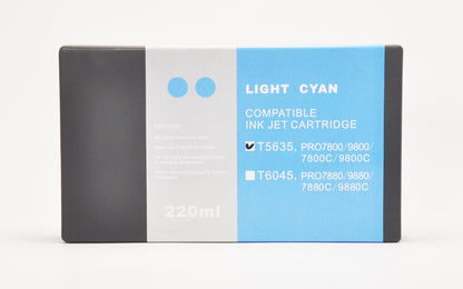 8X220ml Epson Stylus Pro 7800 9800 Printer K3 Pigment UltraChrome Cartridges Ink.