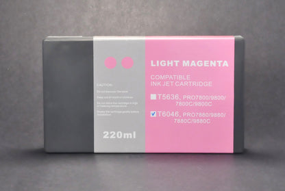 8pc for Stylus Pro 7880/9880,UltraChrome K3 Pigment Ink Non OEM Cartridges.