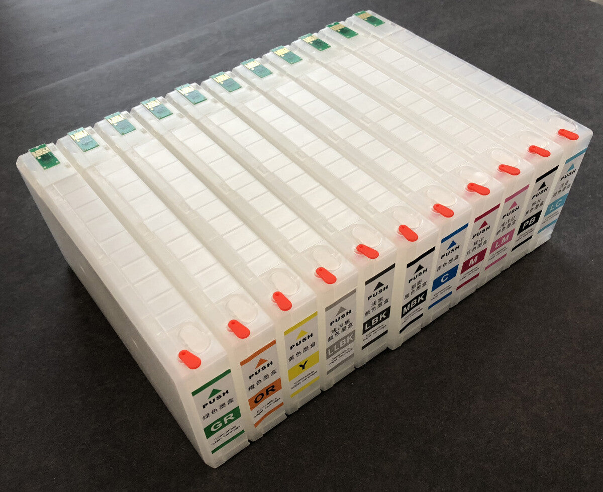 Set 11x275ml fr Epson Stylus Pro 4900/4910 Printer Refillable Cartridge ARC Chip.