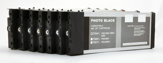 7x220 for Stylus Pro 4000/7600/9600 Pigment UltraChrome K3 Non OEM Ink Cartridge.