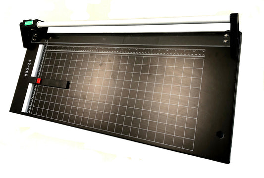 Rotary Paper Cutter Trimmer 24" Durable Hard Steel Manual Photo Poster Copper.