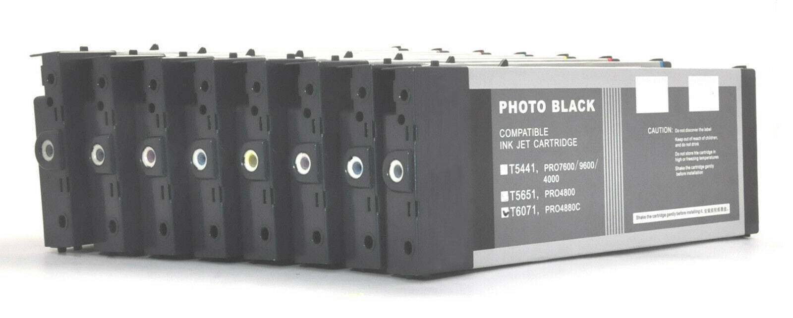 8pcx220 for Stylus Pro 4880 UltraChrome K3 Pigment Non OEM Ink Cartridges.