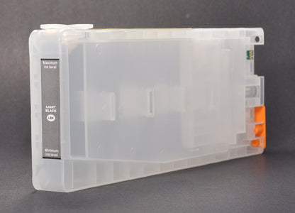 8x Refillable Pigment Ink Cartridges Stylus Pro 4000/7600/9600,UltraChrome+Reset.