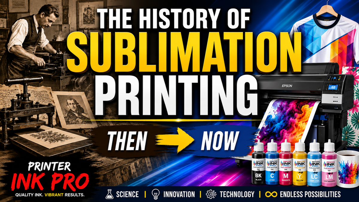 Load video: The History of Sublimation Printing